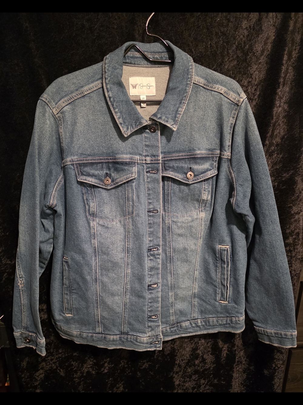 Jessica Simpson Blue Denim Jacket NWT